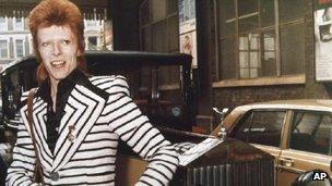 David Bowie as Ziggy Stardust