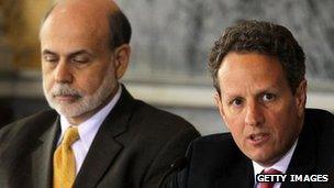 Bernanke and Geithner