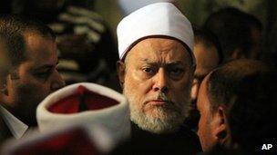Grand Mufti Ali Gomaa in Cairo, 17 December 2011