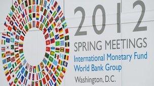 Sign for IMF World Bank Spring Meetings
