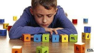 Child spelling autism