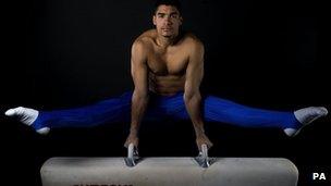 Gymnast Louis Smith