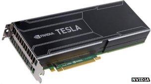 Nvidia Tesla K20 computing module