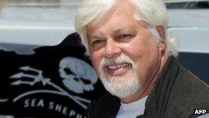 Founder of anti-whaling group Sea Shepherd Paul Watson (file)