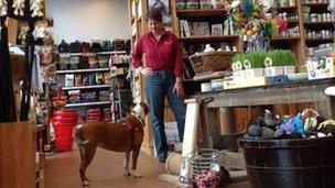 Penny Jones-Napier, owner of pet shop Big Bad Woof