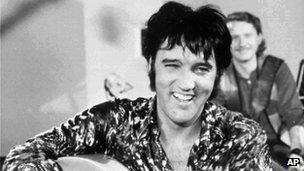 Elvis Presley in 1970