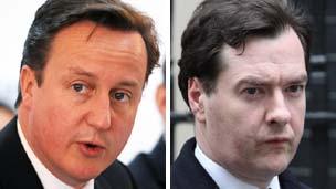 David Cameron and George Osborne