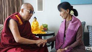 Dalai Lama and Aung San Suu Kyi