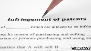 Patent infringement document