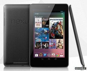 Nexus 7 tablets