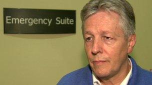 Peter Robinson said the infrastructure needed to improve