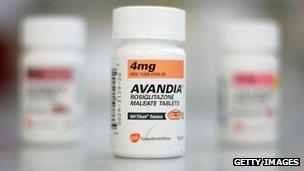 Avandia drug container
