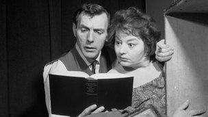 Eric Sykes and Hattie Jacques in 1962