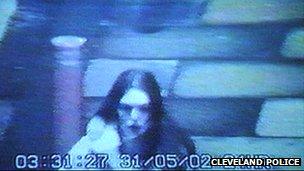 CCTV of Rachel Wilson in May 2002