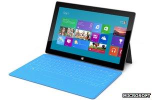 Windows 8 on Surface tablet