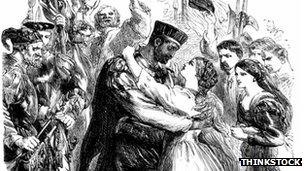 An illustration of a scene from Othello