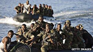 African Union troops