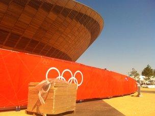 Packages outside the velodrome