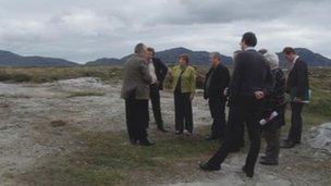 Rùnaire an Fhoghlaim, Mìcheal Ruiseal a' bruidhinn ri luchd-taic Ceòlas