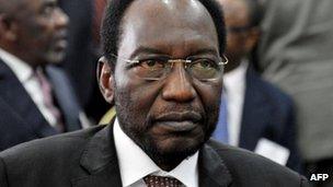 Mali's interim President Diouncounda Traore photographed in May before he was beaten up