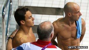 Tom Daley and Pete Waterfield