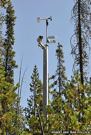 Weather station in Oregon