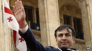 President Saakashvili. File photo
