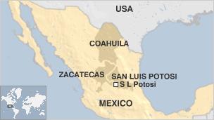 Mexico map