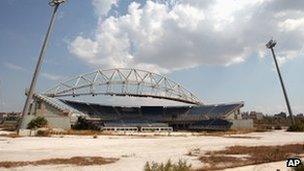 Athens Olympic beach volleyball stadium