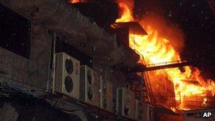 Пожар на дискотеке «Тигр» 17 августа 2012 года
