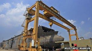 Western Marine Shipyard in Chittagong