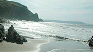 Traeth Llangrannog
