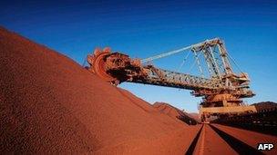 BHP Billiton Western Australia iron ore mine