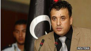 Libyan Interior Ministry spokesman Abdelmonem al-Hur