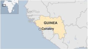 Guinea map