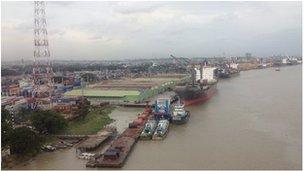 Chittagong port