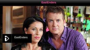 iPlayer showing EastEnders