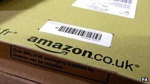 Amazon UK parcel