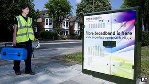 Шкаф BT Openreach