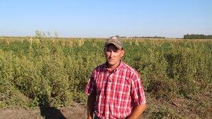 Farmer Jeremy Leech resistant weeds