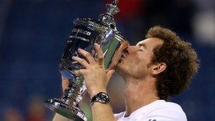 Andy with trophy