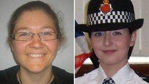 PC Fiona Bone and PC Nicola Hughes were killed in the attack