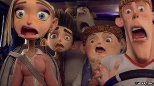 ParaNorman animation tops UK box office chart - BBC News
