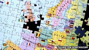 Jigsaw map of Europe (Thorsten Kirchhoff, CC BY)