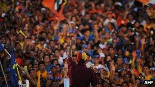 Opposition rally in Barinas state - 24 September