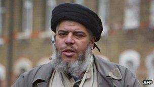 Terrorist suspect Abu Hamza