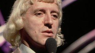 Sir Jimmy Savile, presenting Top of the Pops