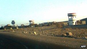 Archive photo of Al Anad military base in southern Yemen