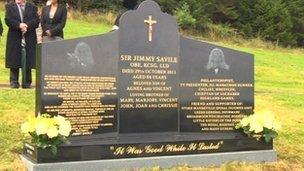 Sir Jimmy Savile's grave