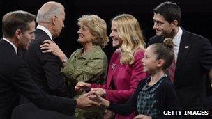 The Biden and Ryan families